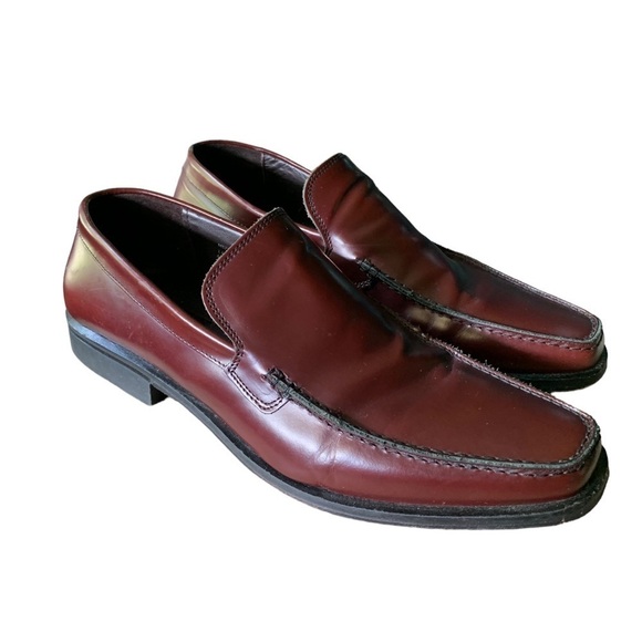 Kenneth Cole New York Chestnut Brown Loafer Mens Size 11.5 Slip On Dress Shoe - Picture 14 of 14